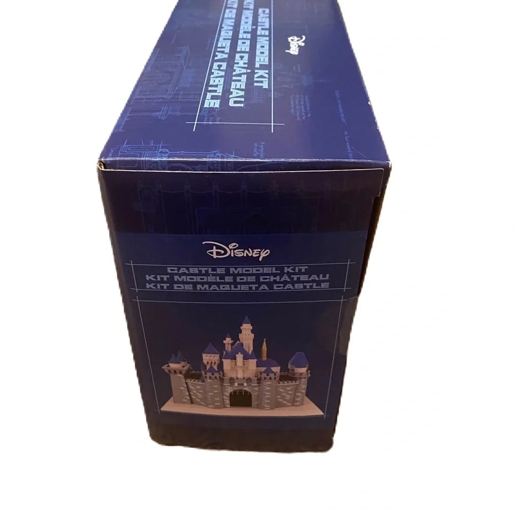 Disney Castle Model Kit - Blue and Gray NEW Disneyland Disney World